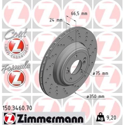 stabdžių diskas (1vnt) FORMULA Z
                                ZIMMERMANN                                                