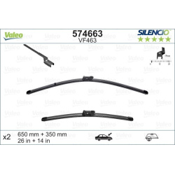 valytuvai SILENCIO FLAT BLADE SET
                                VALEO                                                574663