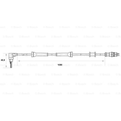 Daviklis ABS
                                BOSCH                                                0265007034, BOSCH, 02650070