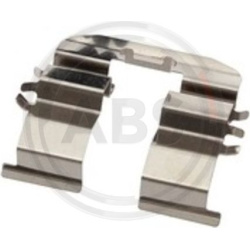 priedų komplektas, diskinių stabdžių trinkelės
                                A.B.S.                                   