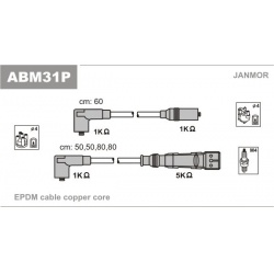 uždegimo laido komplektas
                                JANMOR                                                ABM31P, JANM