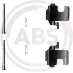 priedų komplektas, diskinių stabdžių trinkelės
                                A.B.S.                                   