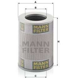 filtras, hidraulinė sistema
                                MANN-FILTER                                                HD150