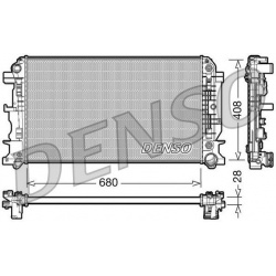 Aušinimo radiatorius
                                DENSO                                                DRM17044, DENSO, D