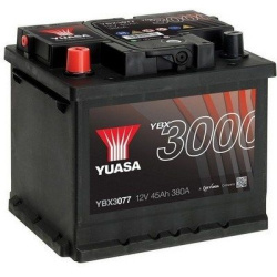 starterio akumuliatorius YBX3000 SMF Batteries
                                YUASA                                YBX3077, 