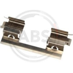 priedų komplektas, diskinių stabdžių trinkelės
                                A.B.S.                                   