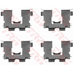 priedų komplektas, diskinių stabdžių trinkelės
TRW
