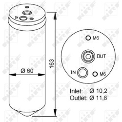 džiovintuvas, oro kondicionierius EASY FIT
NRF