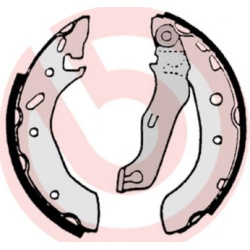 stabdžių trinkelių komplektas ESSENTIAL LINE
                                BREMBO                                       