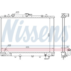 Aušinimo radiatorius
                                NISSENS                                68154, NISSENS, 68154, auto deta