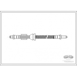stabdžių žarnelė
                                CORTECO                                                19026904, CORTECO