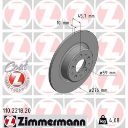 stabdžių diskas (1vnt) COAT Z
                                ZIMMERMANN                                110.2218.20, Nenuro