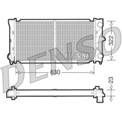Aušinimo radiatorius
                                DENSO                                                DRM32025, DENSO, D