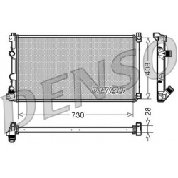 Aušinimo radiatorius
                                DENSO                                DRM23092, DENSO, DRM23092, auto de