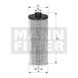 Alyvos filtras
MANN-FILTER HU12122X, MANN-FILT