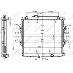 Aušinimo radiatorius
                                NRF                                                53151, NRF, 53151, a