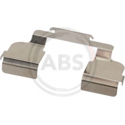 priedų komplektas, diskinių stabdžių trinkelės
                                A.B.S.                                   