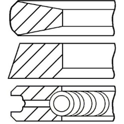 stūmoklio žiedų komplektas
GOETZE ENGINE 08