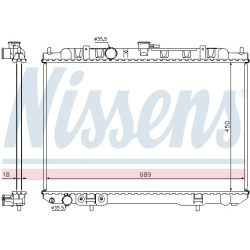 Aušinimo radiatorius
NISSENS 68704, NISSENS,