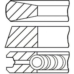 Stūmoklio žiedų komplektas
                                GOETZE ENGINE                                                08