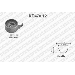 paskirstymo diržo komplektas
                                SNR                                                KD470.12, SN