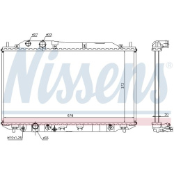 Aušinimo radiatorius
                                NISSENS                                68141, NISSENS, 68141, auto deta