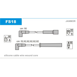 uždegimo laido komplektas
                                JANMOR                                                FS18, JANMOR