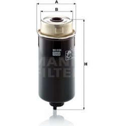 kuro filtras
                                MANN-FILTER                                                WK8164, MANN-FILTER, 