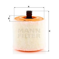 oro filtras
                                MANN-FILTER                                                C16012, MANN-FILTER, C