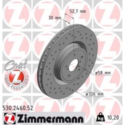 stabdžių diskas (1vnt) SPORT Z
                                ZIMMERMANN                                                53