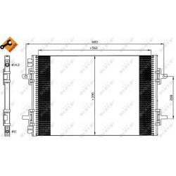 kondensatorius, oro kondicionierius EASY FIT
                                NRF                                             