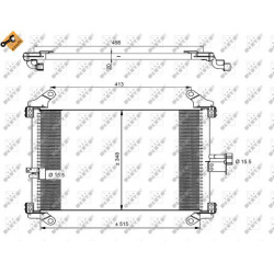 kondensatorius, oro kondicionierius EASY FIT
                                NRF                                             
