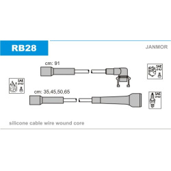 uždegimo laido komplektas
                                JANMOR                                                RB28, JANMOR