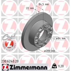 stabdžių diskas (1vnt) COAT Z
                                ZIMMERMANN                                                230
