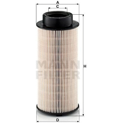 kuro filtras
                                MANN-FILTER                                                PU941X, MANN-FILTER, 