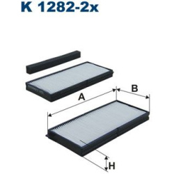 filtras, salono oras
                                FILTRON                                K1282-2X, Nenurodytas gamintojas,