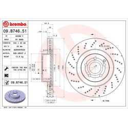 stabdžių diskas (1vnt) PRIME LINE - UV Coated
                                BREMBO                                       