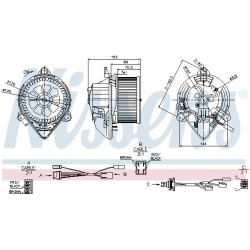 Vidaus pūtiklis
                                NISSENS                                                87050, NISSENS, 87050