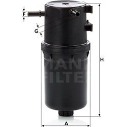 kuro filtras
                                MANN-FILTER                                                WK9016, MANN-FILTER, 