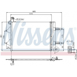 kondensatorius, oro kondicionierius ** FIRST FIT **
                                NISSENS                                  