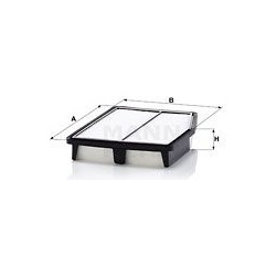 oro filtras
                                MANN-FILTER                                                C27042, MANN-FILTER, C