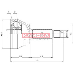 pusašio šarnyras
                                KAMOKA                                                7350, KAMOKA, 7350, 