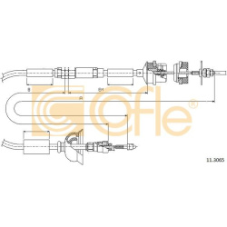 sankabos trosas
COFLE 11.3065, Nenurodytas gamintojas, 113065,
