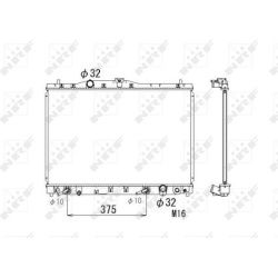 Aušinimo radiatorius
                                NRF                                                53677, NRF, 53677, a