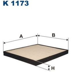 filtras, salono oras
                                FILTRON                                                K1173, Nenurodyta