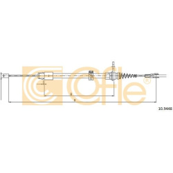 trosas, stovėjimo stabdys
                                COFLE                                                10.9448, Nenu