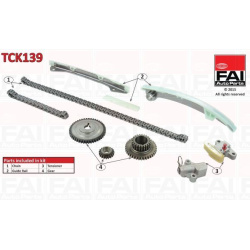 paskirstymo grandinės komplektas
                                FAI AutoParts                                TCK139, FAI Au