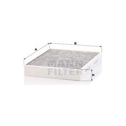 filtras, salono oras
                                MANN-FILTER                                                CUK2847/1, MA