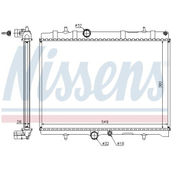 Aušinimo radiatorius
NISSENS 63689A, NISSENS,