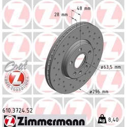 Stabdžių diskas SPORT Z
                                ZIMMERMANN                                                610.3724.